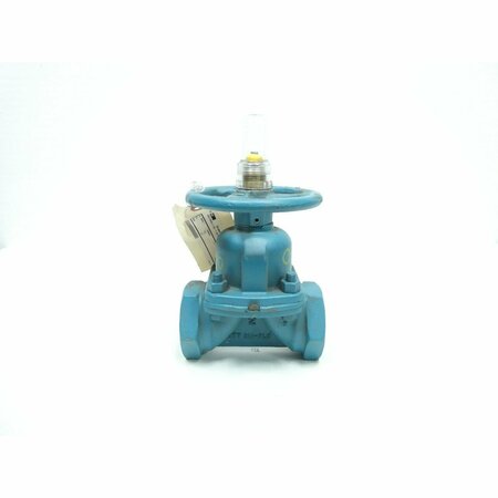 Itt DIA-FLO MANUAL IRON THREADED 2IN NPT DIAPHRAGM VALVE 2-2401-T-903-SP88CATB